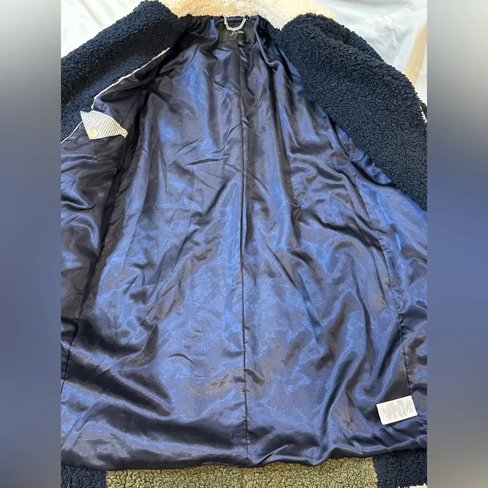 J. Crew Colorblock Sherpa Coat - Picture 10 of 16